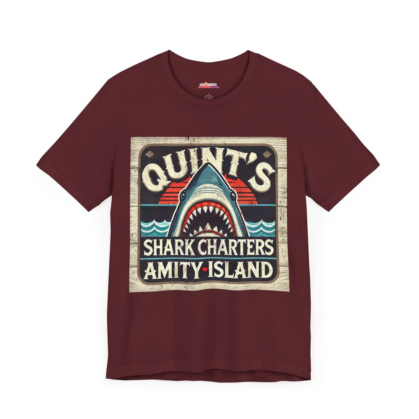 QUINT'S Shark Charters Tee V2 - Catch the Adventure