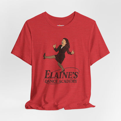 Elaine's Dance Academy T-Shirt, Funny Dance Studio Shirt, Dance Lover Gift, Unisex Graphic Tee