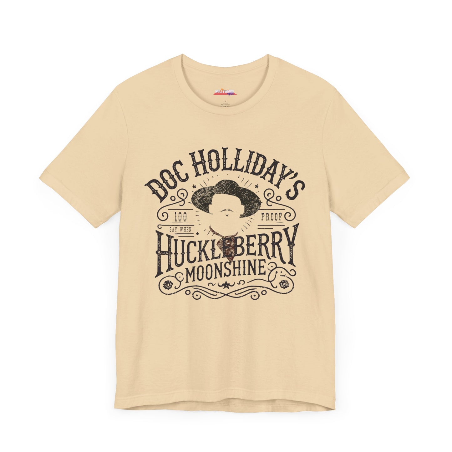 Doc Holliday's Huckleberry Moonshine T-Shirt - Unique Find