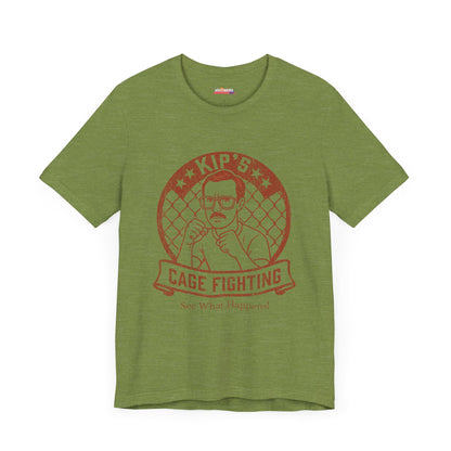 Kip's Cage Fighting T-Shirt, Men's Graphic Tee, Women's MMA Shirt, Martial Arts Top, Unisex Boxing Apparel