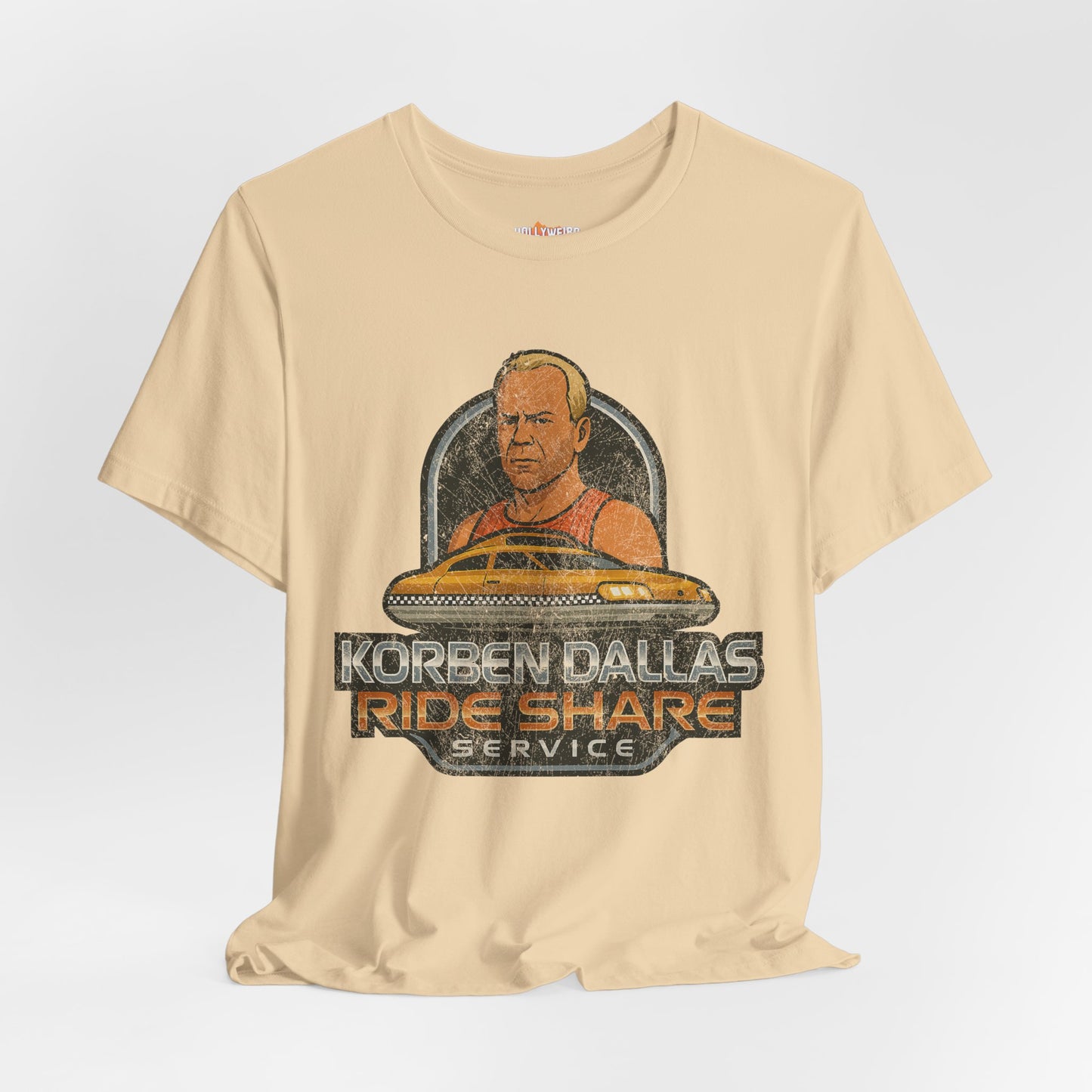 Korben Dallas Rideshare Service T-Shirt, The Fifth Element Tee, Movie Inspired Shirt, Unisex Jersey Tee, Sci-Fi Fan Gift