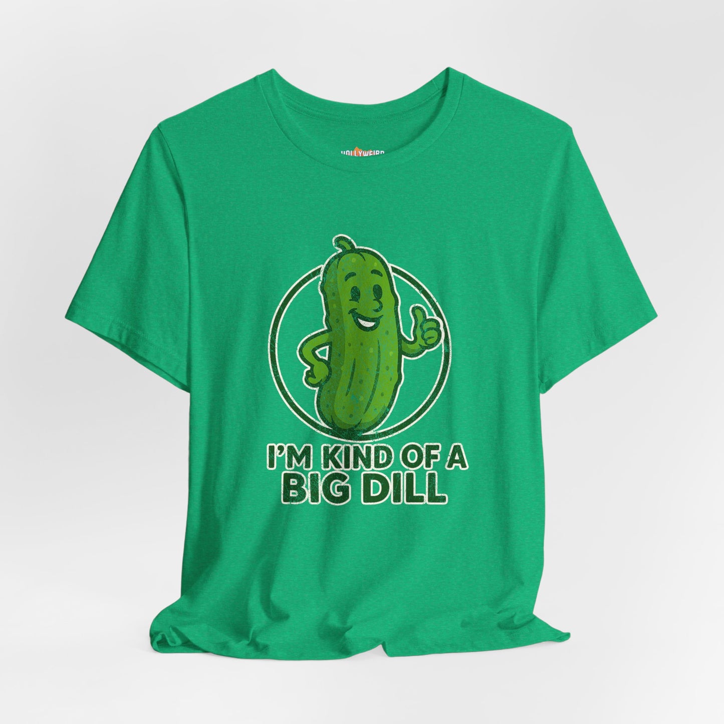 Funny Pickle T-Shirt, Kind of a Big Deal Shirt, Big Dill Tee, Cute Pickle Top, Unisex Jersey Short Sleeve Tee