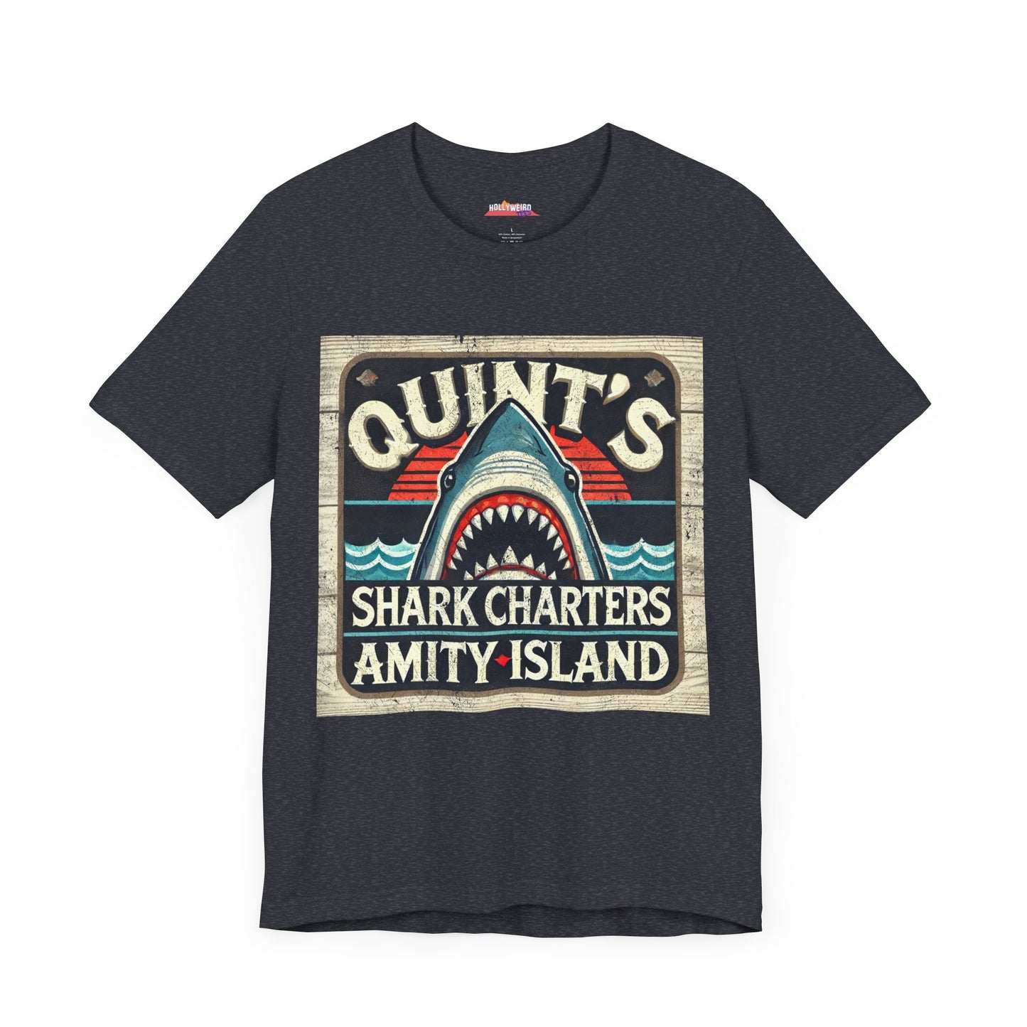QUINT'S Shark Charters Tee V2 - Catch the Adventure