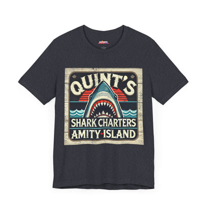 QUINT'S Shark Charters Tee V2 - Catch the Adventure