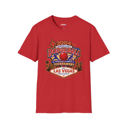 Dodgeball Movie Fan | 2004 American Dodgeball Association Tournament Las Vegas T-Shirt