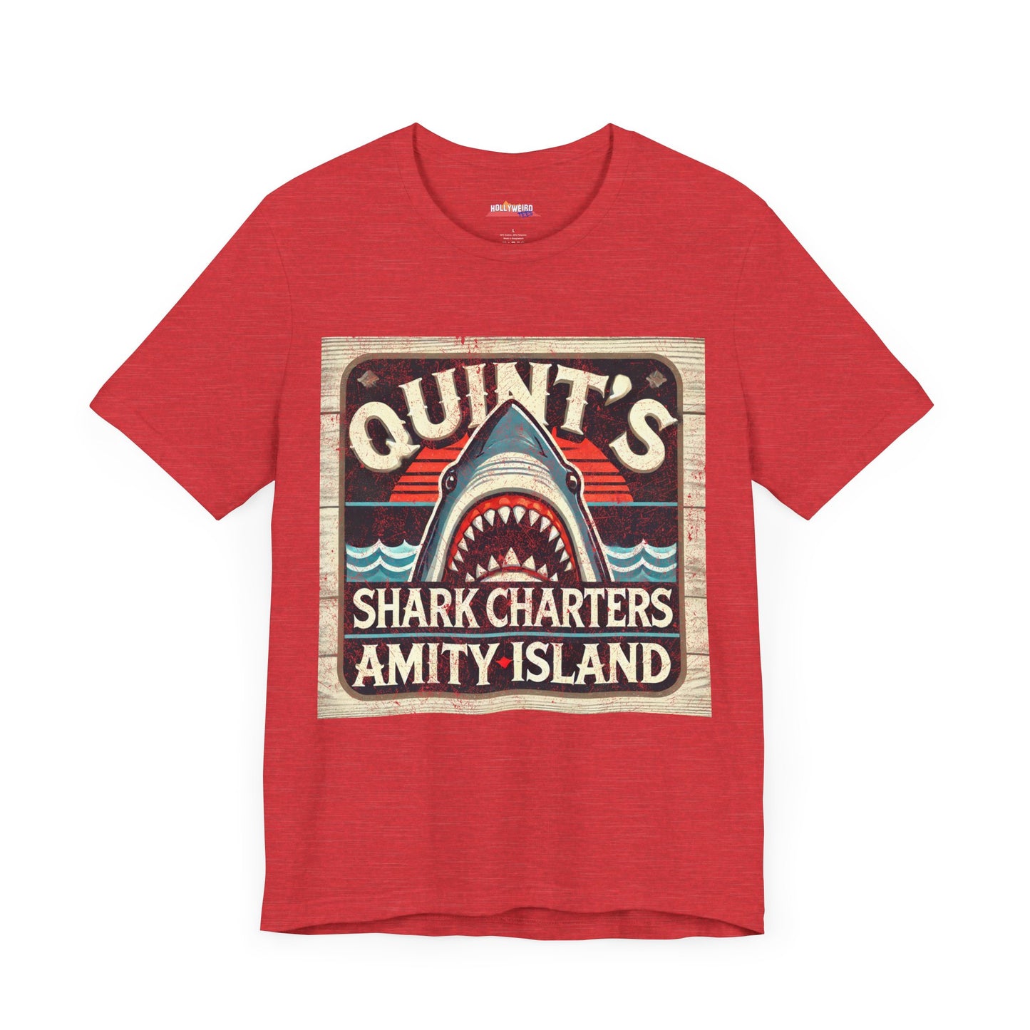 QUINT'S Shark Charters Tee V2 - Catch the Adventure
