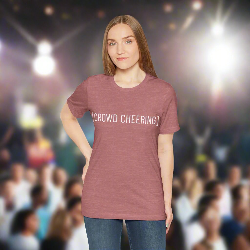 [CROWD CHEERING] T-Shirt - Captions On for Fun