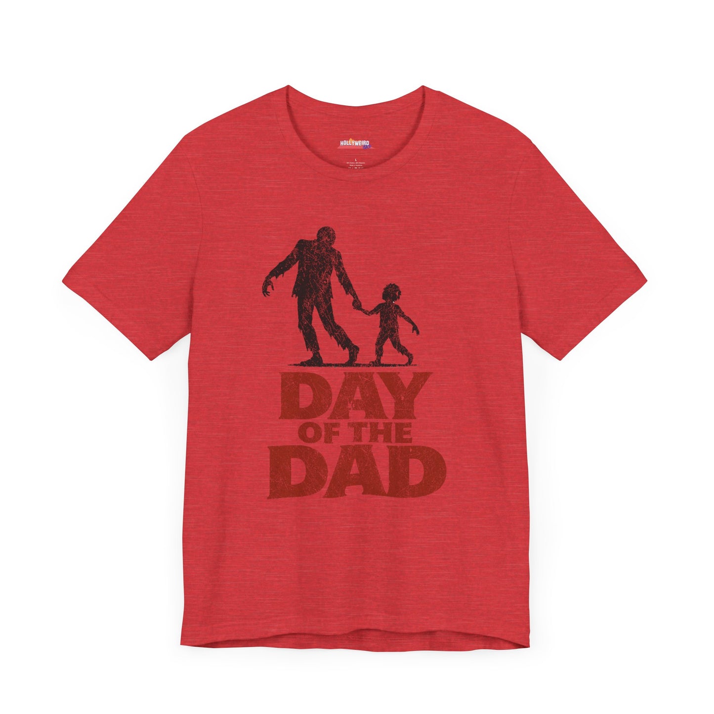 Day of the Dad Horror Movie Lover T-Shirt, Father's Day Tee, Unisex Jersey Shirt, Short Sleeve Gift for Dad, Scary Movie Fan Apparel