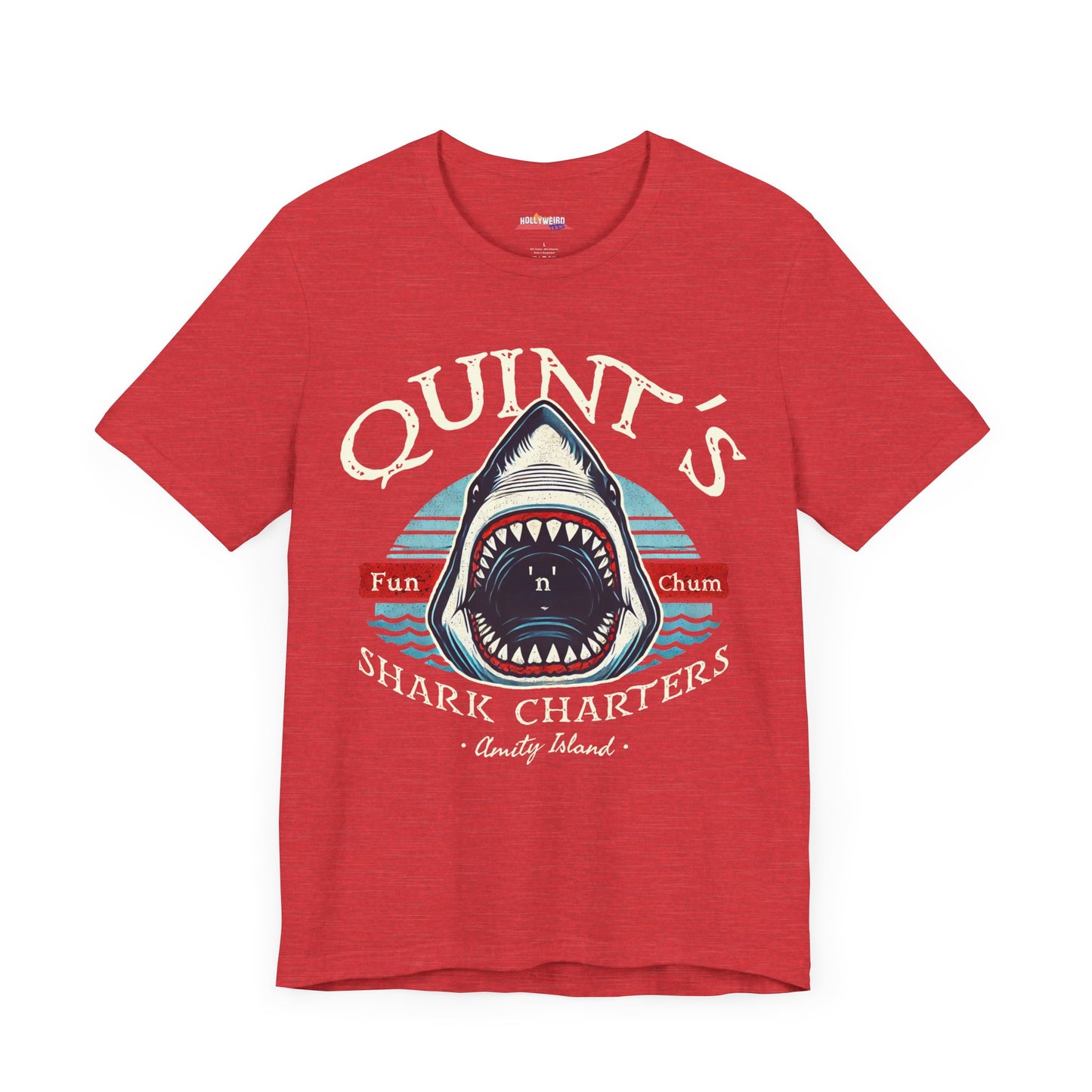 QUINT'S Shark Charters Tee V1 - Essential Oceanic Gear