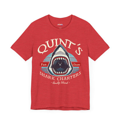 QUINT'S Shark Charters Tee V1 - Essential Oceanic Gear