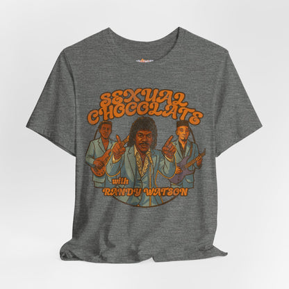 Sexual Chocolate Randy Watson Inspired Movie T-Shirt, Coming to America Tee, Unisex Jersey Shirt, Novelty Gift, Pop Culture Clothing