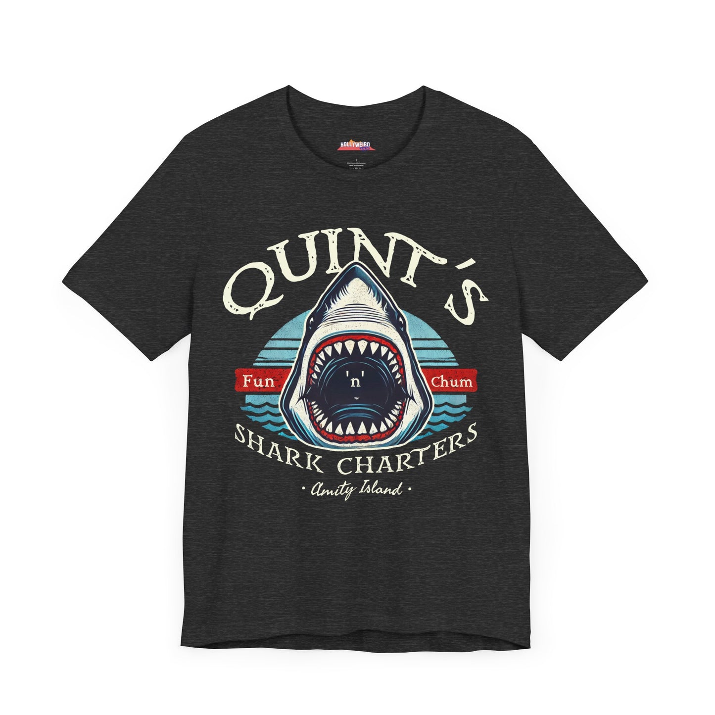 QUINT'S Shark Charters Tee V1 - Essential Oceanic Gear