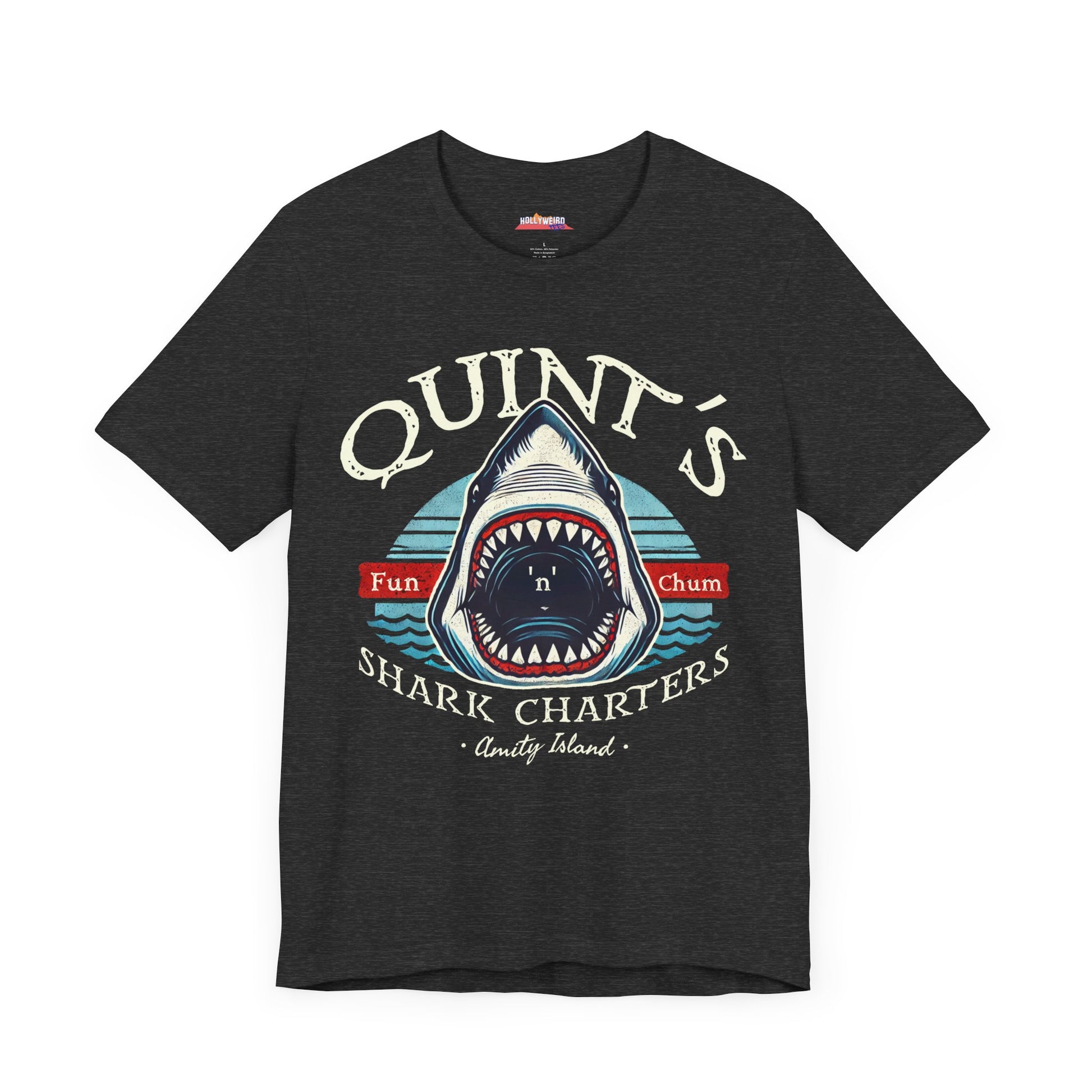 QUINT'S Shark Charters Tee V1 - Essential Oceanic Gear