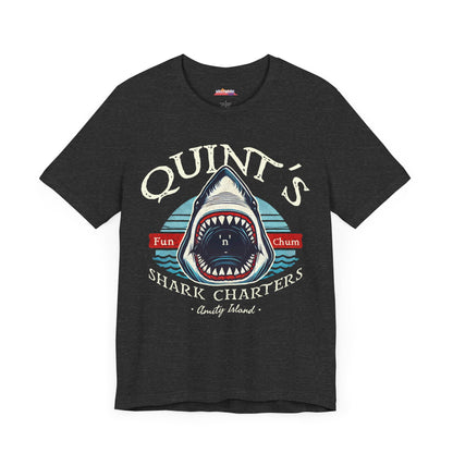 QUINT'S Shark Charters Tee V1 - Essential Oceanic Gear