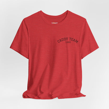 Bushwood Country Club Caddy Team Unisex T-shirt - Caddyshack Inspired Movie Tee, Golf Lover Gift, Retro Film Shirt, Vintage Golf Apparel
