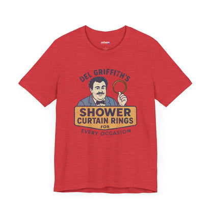 Del Griffith's Shower Curtain Rings Unisex T-Shirt