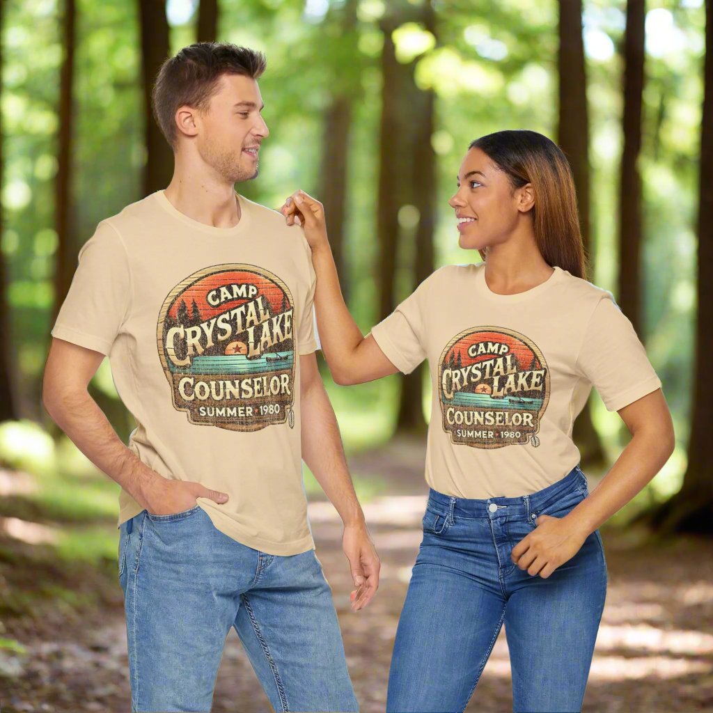 CAMP CRYSTAL LAKE Counselor T-Shirt - Horror Fan