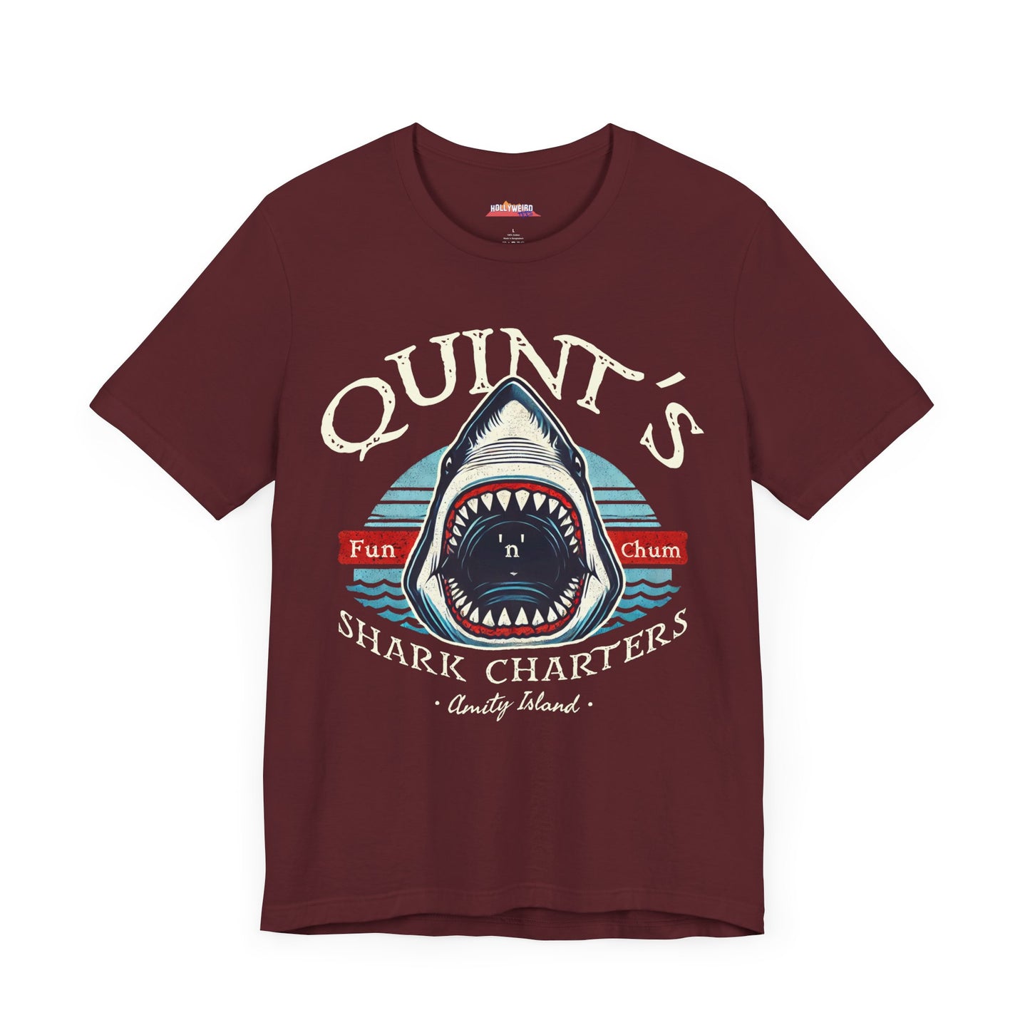 QUINT'S Shark Charters Tee V1 - Essential Oceanic Gear