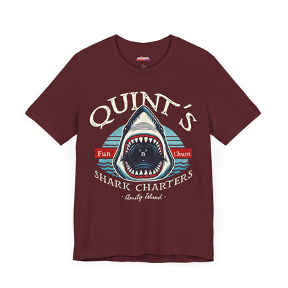 QUINT'S Shark Charters Tee V1 - Essential Oceanic Gear