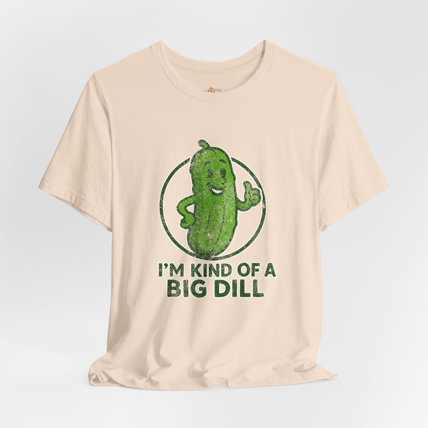 Funny Pickle T-Shirt, Kind of a Big Deal Shirt, Big Dill Tee, Cute Pickle Top, Unisex Jersey Short Sleeve Tee