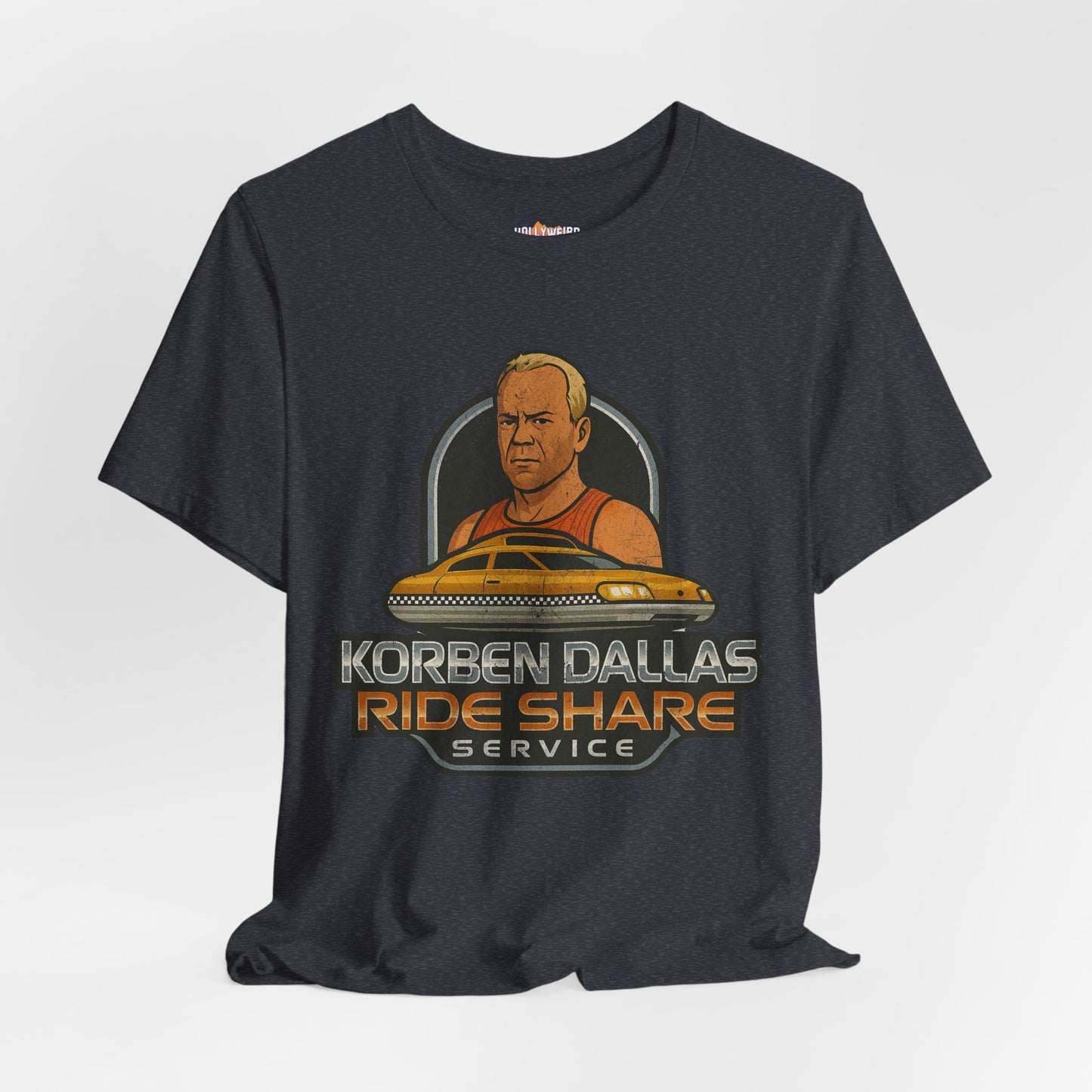 Korben Dallas Rideshare Service T-Shirt, The Fifth Element Tee, Movie Inspired Shirt, Unisex Jersey Tee, Sci-Fi Fan Gift