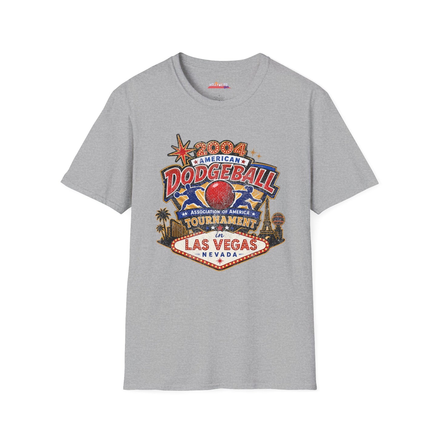 Dodgeball Movie Fan | 2004 American Dodgeball Association Tournament Las Vegas T-Shirt