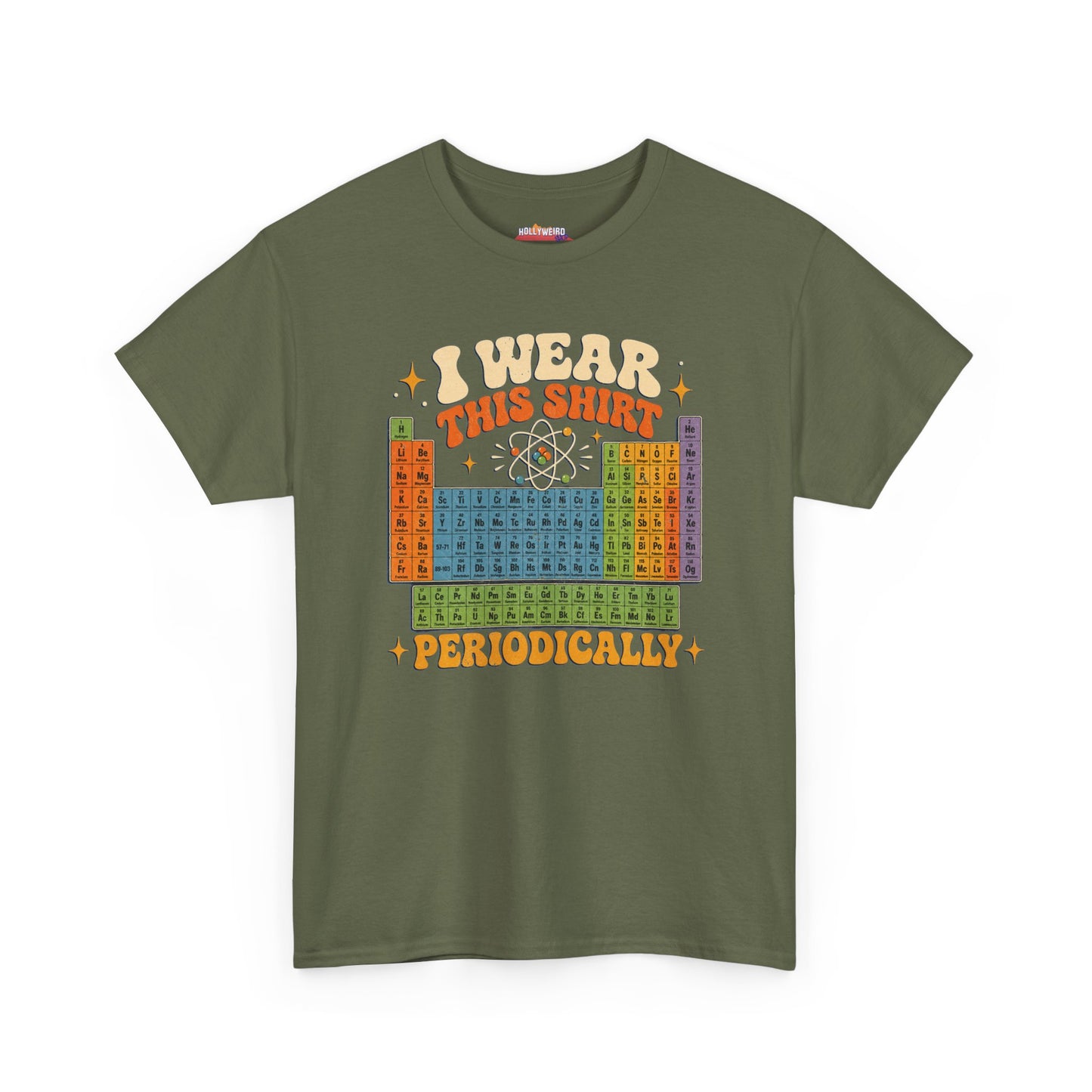 I Wear This Shirt Periodically The Hail Marry Project Movie T-Shirt | Periodic Table Science Tee