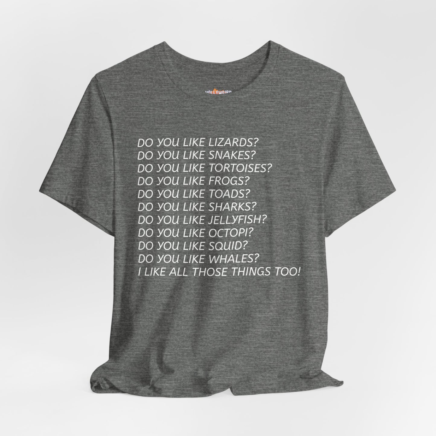 Do you like Lizards... Inspired by Tanner from Love on the Spectrum Fun T-Shirt, Fan Tee