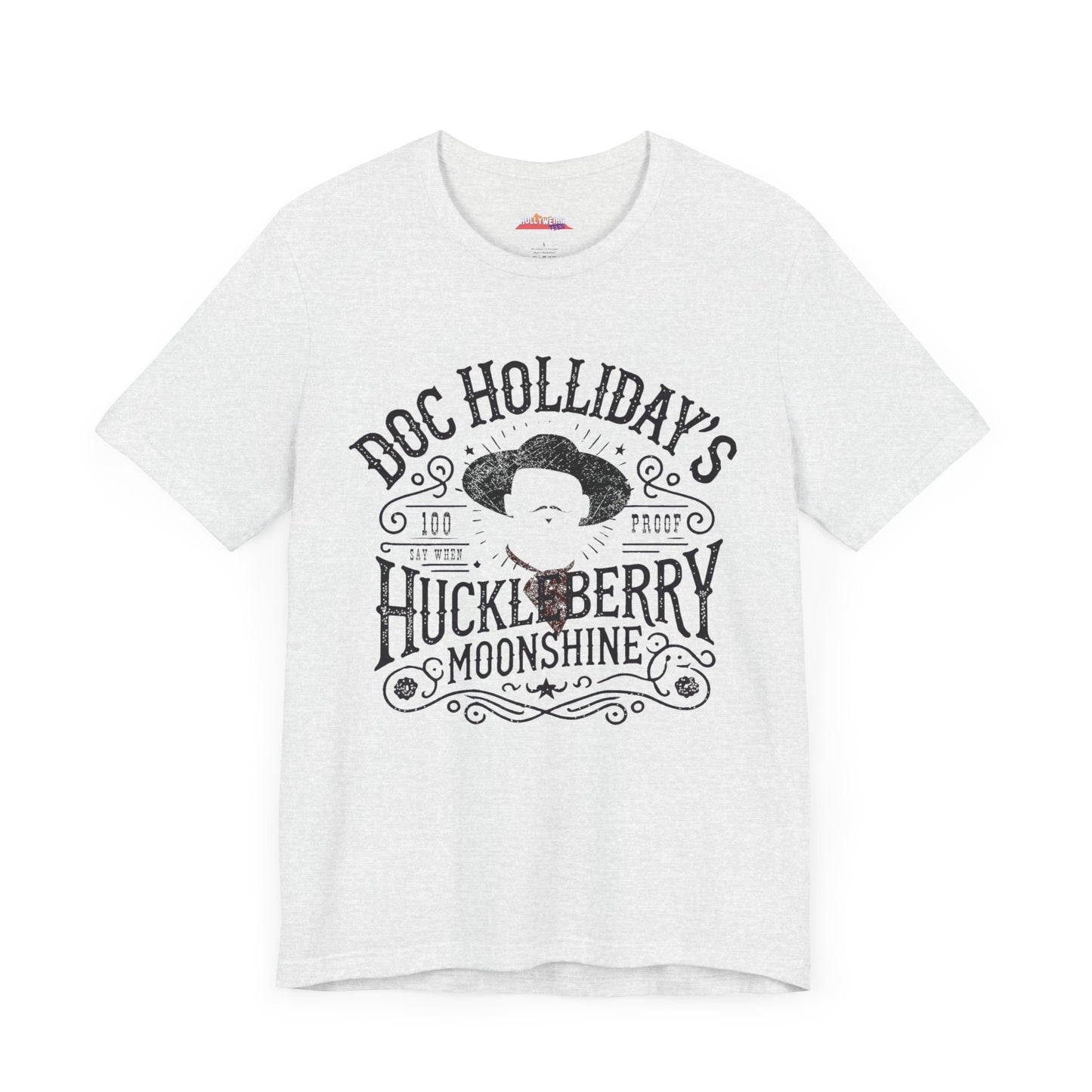 Doc Holliday's Huckleberry Moonshine T-Shirt - Unique Find