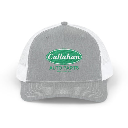 Callahan Auto Parts Tommy Boy Movie Fan | Embroidered Logo Snapback Trucker Cap