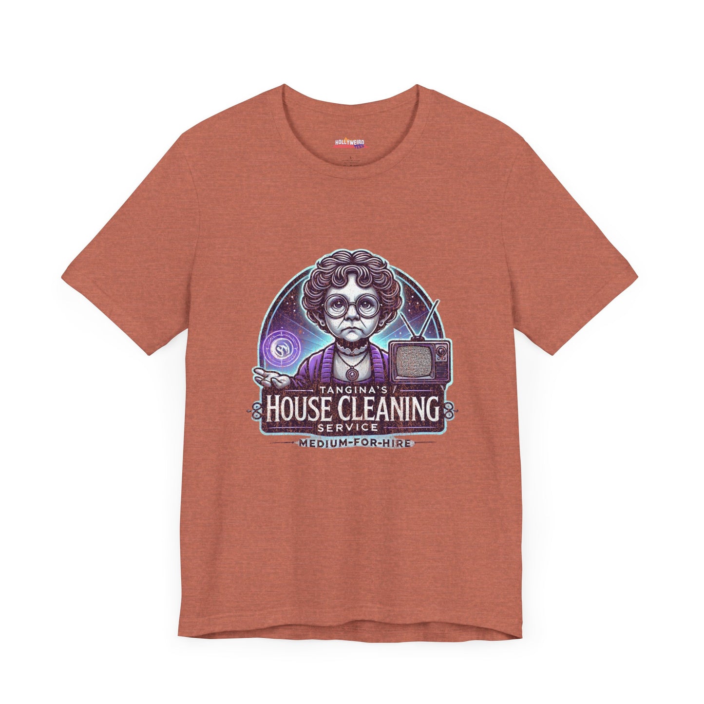 TANGINA'S House Cleaning Service Tee - Spooky Clean Style