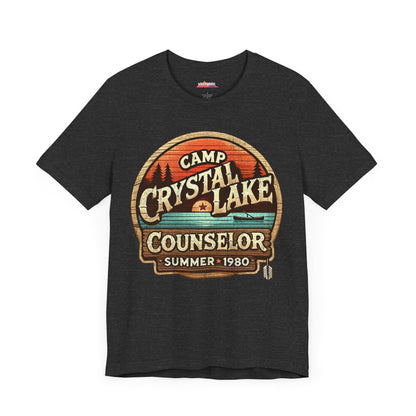 CAMP CRYSTAL LAKE Counselor T-Shirt - Horror Fan