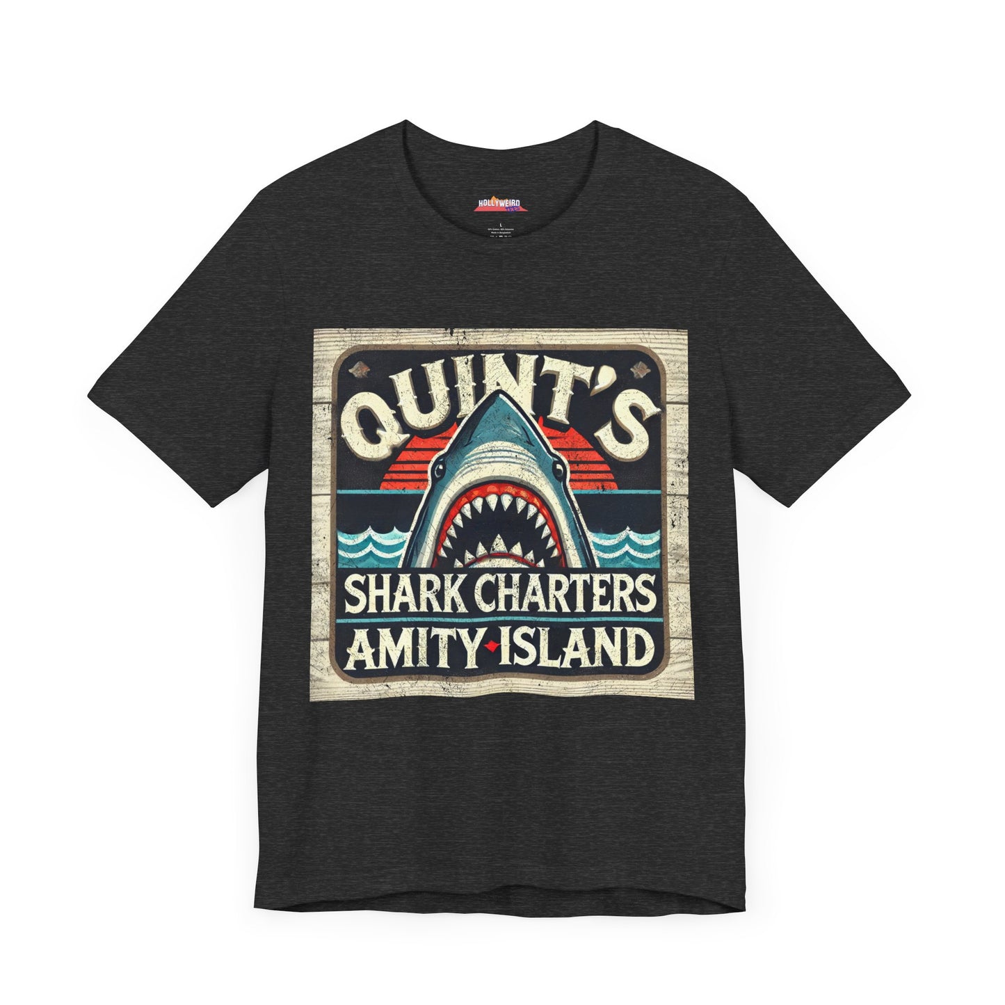 QUINT'S Shark Charters Tee V2 - Catch the Adventure
