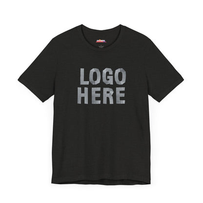 Logo Here (Duct Tape) funny T-Shirt for DIY Dad, Unisex Tee, DIY Dad Shirt, DIYer Shirt