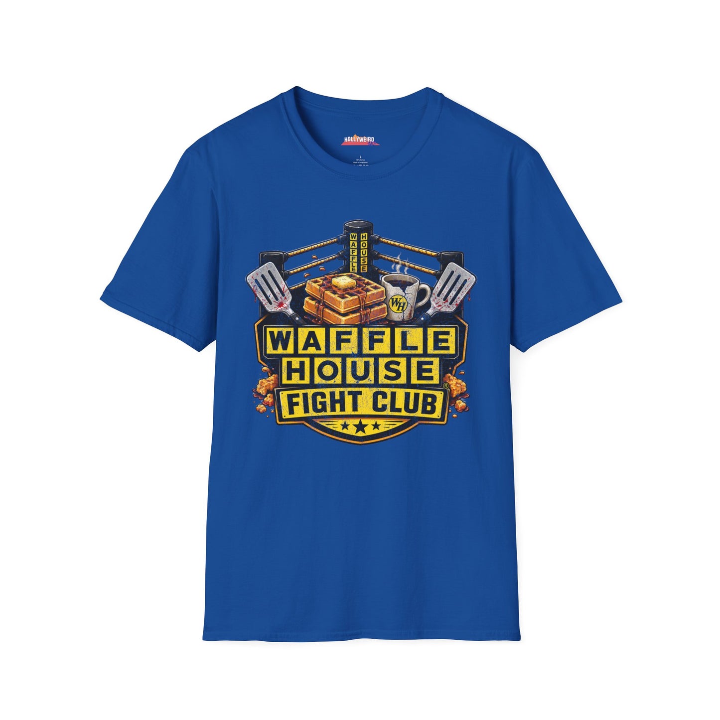 Waffle House Fight Club T-Shirt | Fun Restaurant Tee
