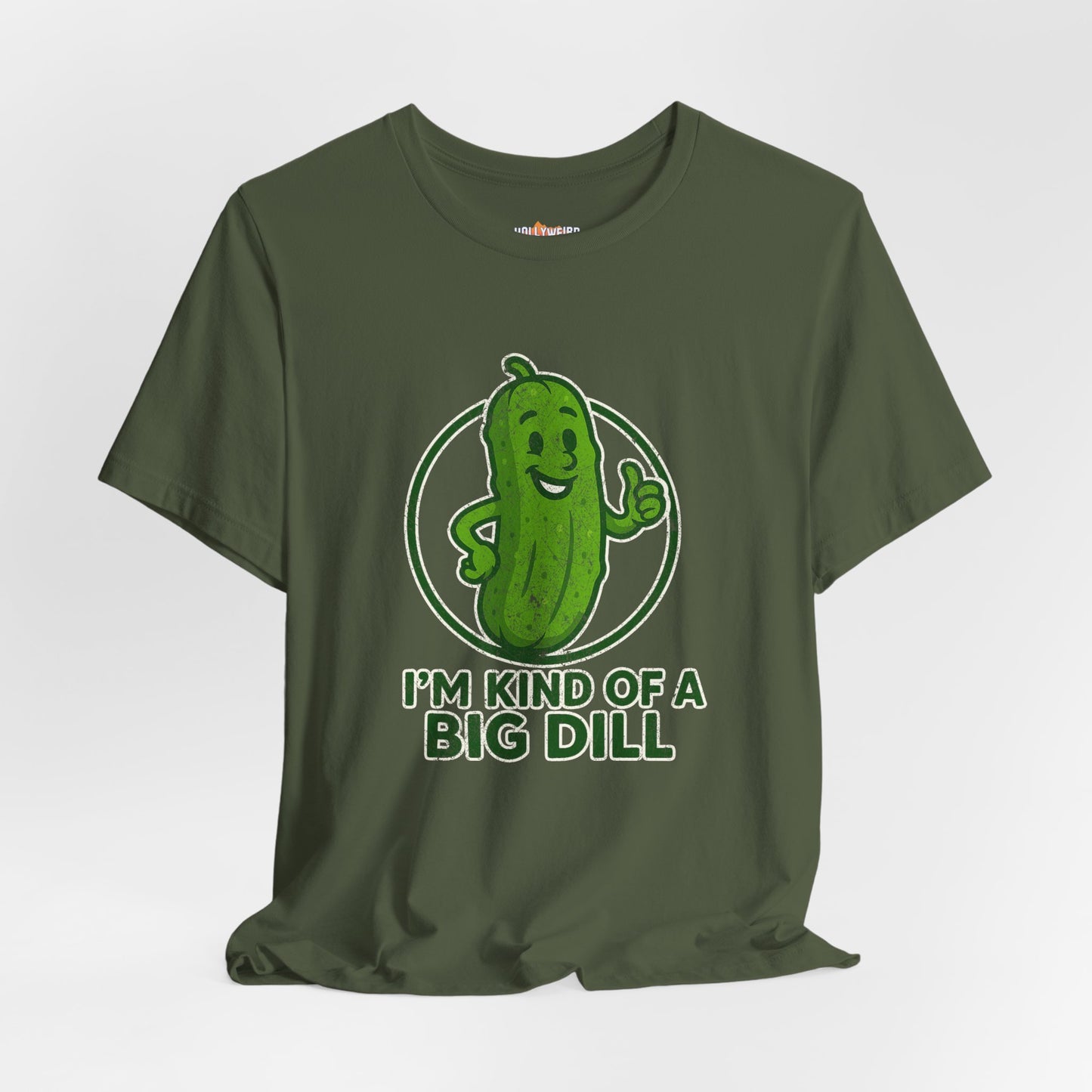 Funny Pickle T-Shirt, Kind of a Big Deal Shirt, Big Dill Tee, Cute Pickle Top, Unisex Jersey Short Sleeve Tee