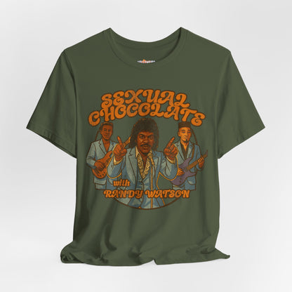 Sexual Chocolate Randy Watson Inspired Movie T-Shirt, Coming to America Tee, Unisex Jersey Shirt, Novelty Gift, Pop Culture Clothing