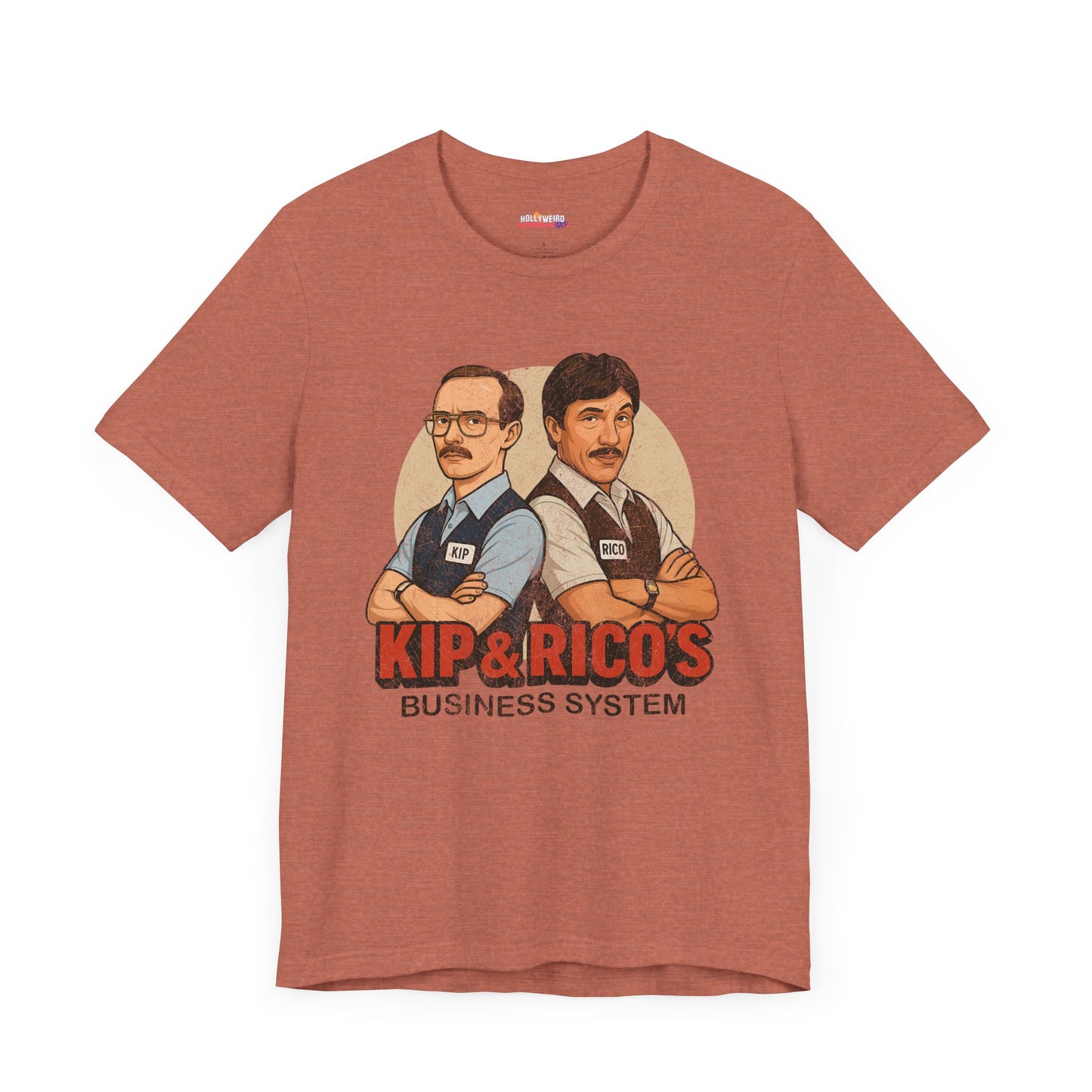 Napoleon Dynamite Kip & Rico's Business System Unisex T-Shirt, Movie Graphic Tee, Funny Cotton Shirt, Gift for Fans, Pop Culture Clothing