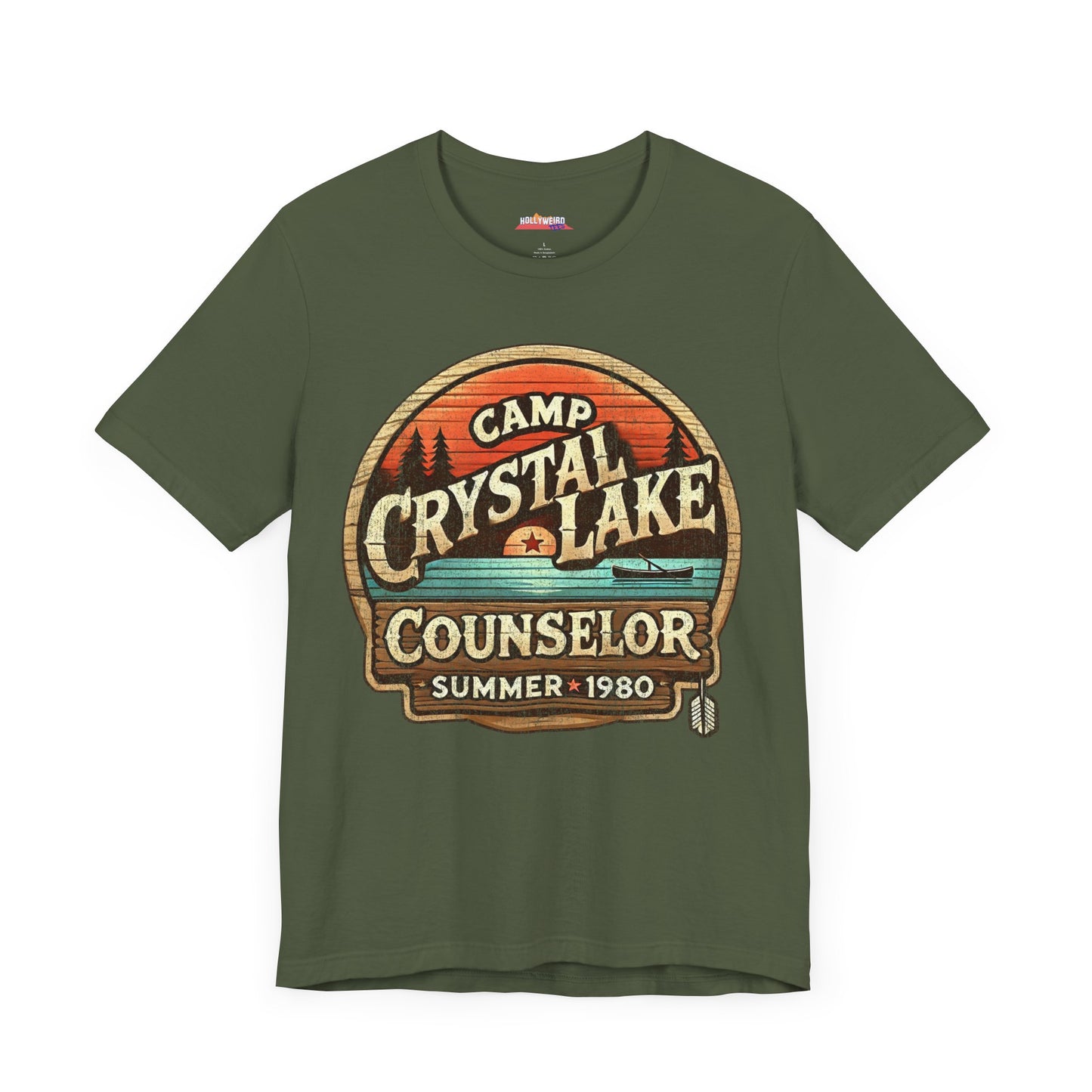 CAMP CRYSTAL LAKE Counselor T-Shirt - Horror Fan
