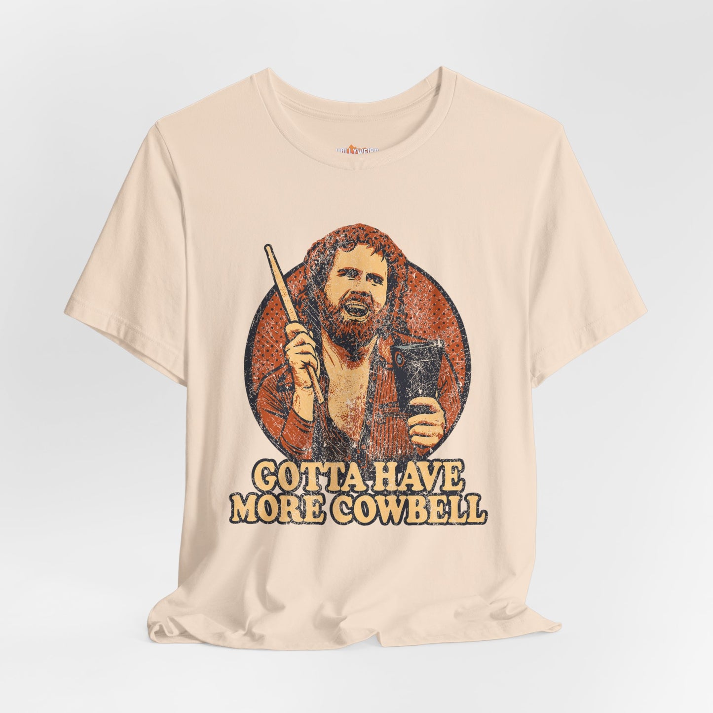 Cowbell Fan Tee, Will Ferrell SNL Shirt, Unisex Graphic T-Shirt, Funny Music Lover Top, Gift for Comedy Fan, Jersey Tee