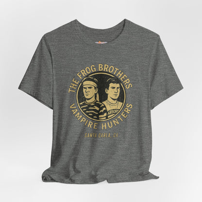 The Frog Brothers Vampire Hunters - The Lost Boys movie inspired T-Shirt, Retro, Movie Lover Tee