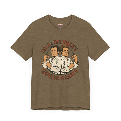 Dale & Brennan's Garage Karate Unisex Tee, Step Brothers Shirt, Funny Movie Quote Gift, Short Sleeve Top, Comedy Fan Apparel