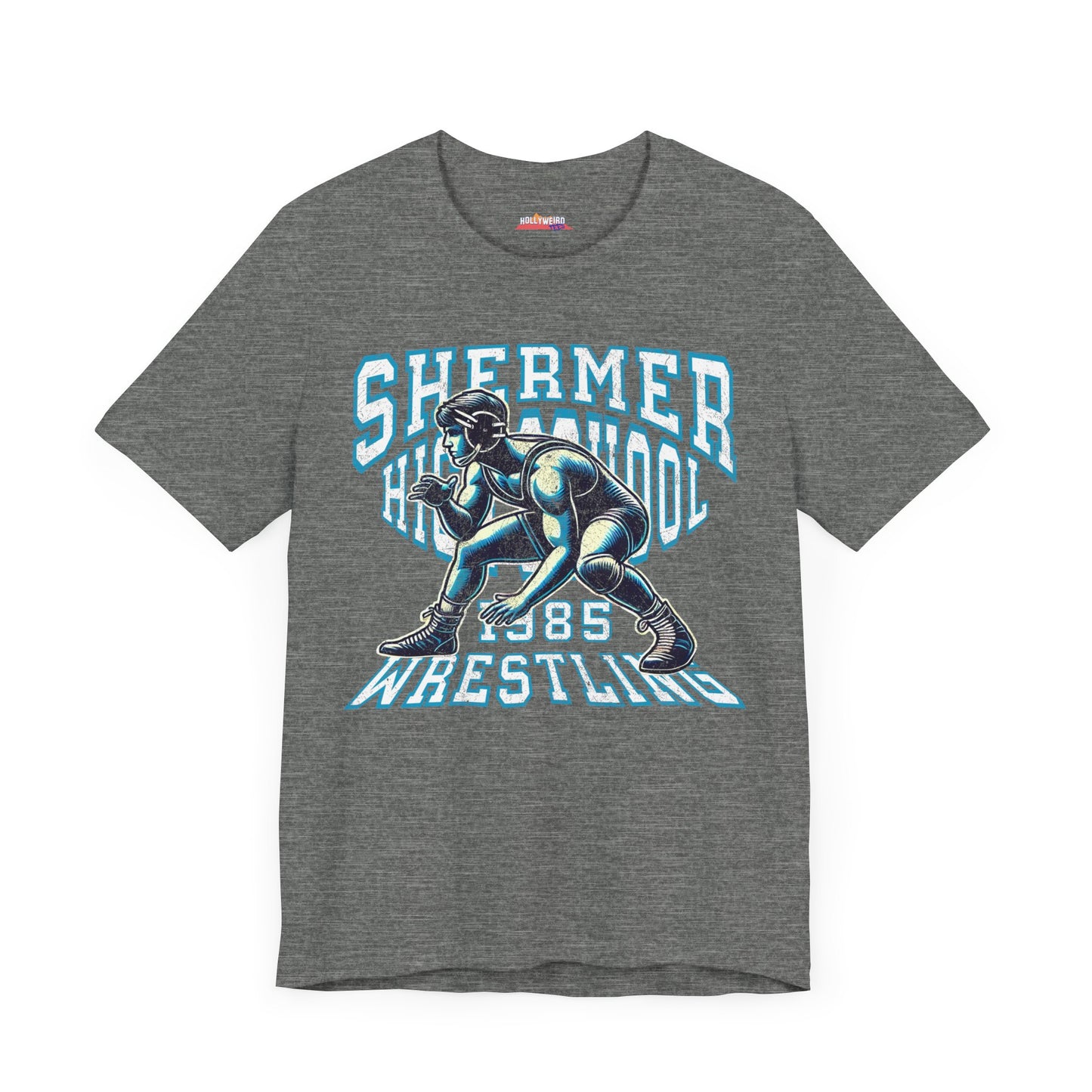 SHERMER High School Wrestling 1985 T-Shirt