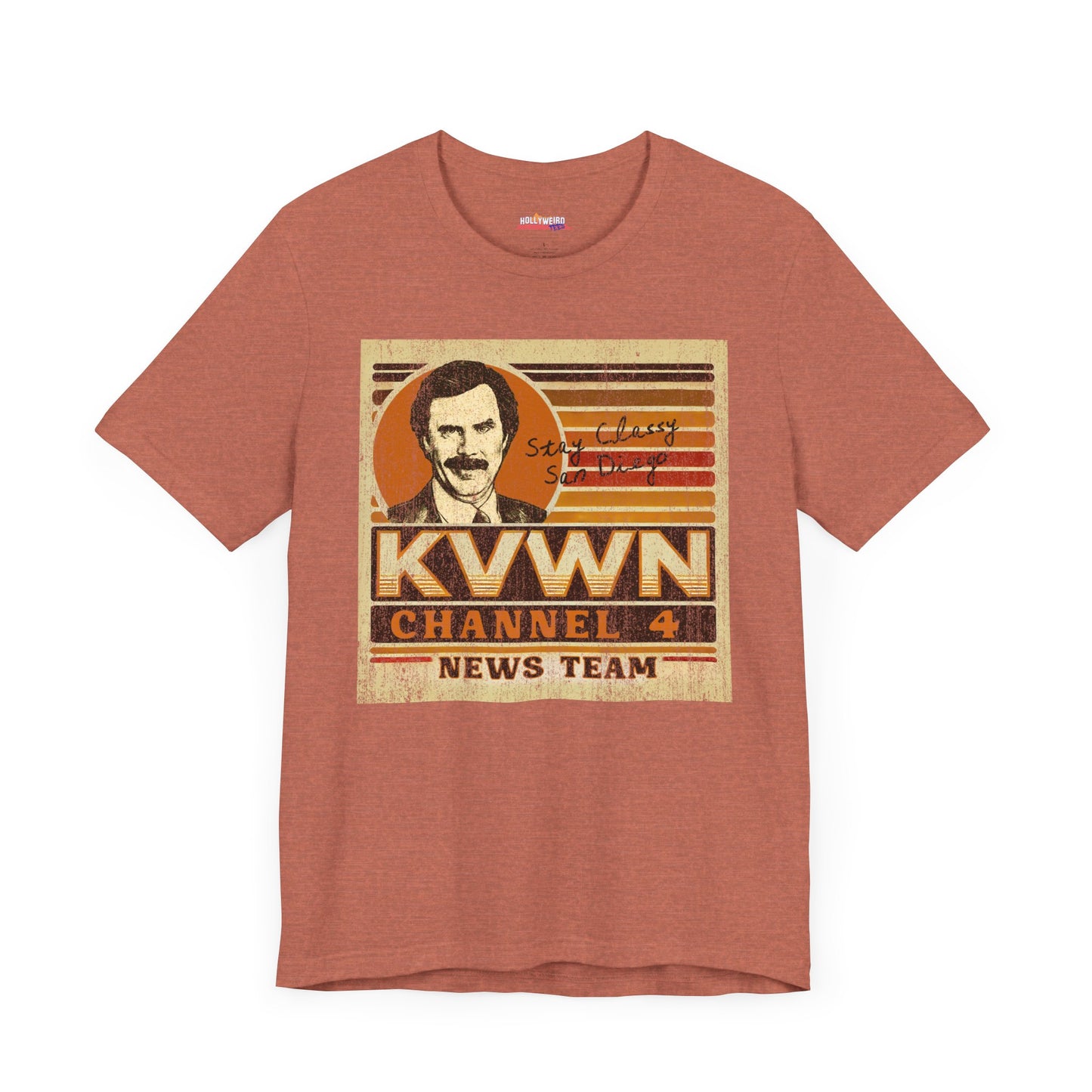 KVWN Channel 4 News Team T-Shirt